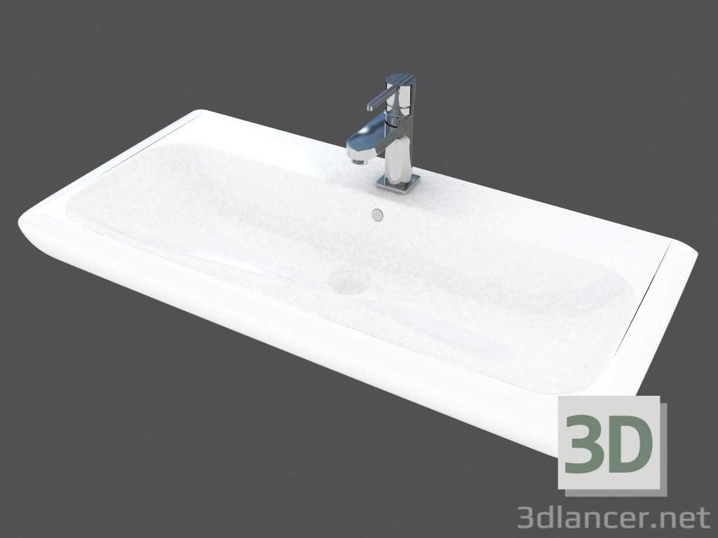 3d model Vida del lavabo (M21110) - vista previa