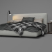 modello 3D di Magnum Bed di FlexForm comprare - rendering