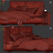 modello 3D di Magnum Bed di FlexForm comprare - rendering