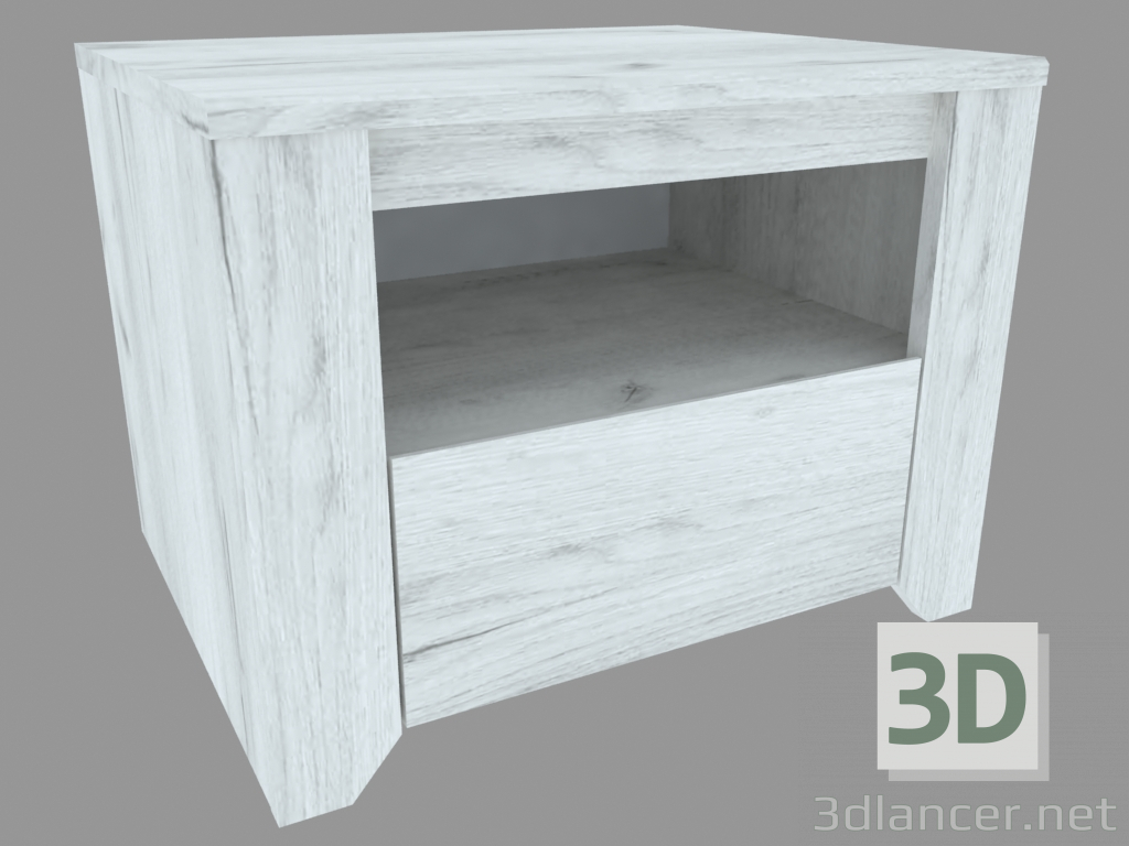 3d model Mesilla de noche (TIPO 95) - vista previa