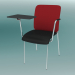 3d model Chair with armrests and a table (H 2PB) - preview