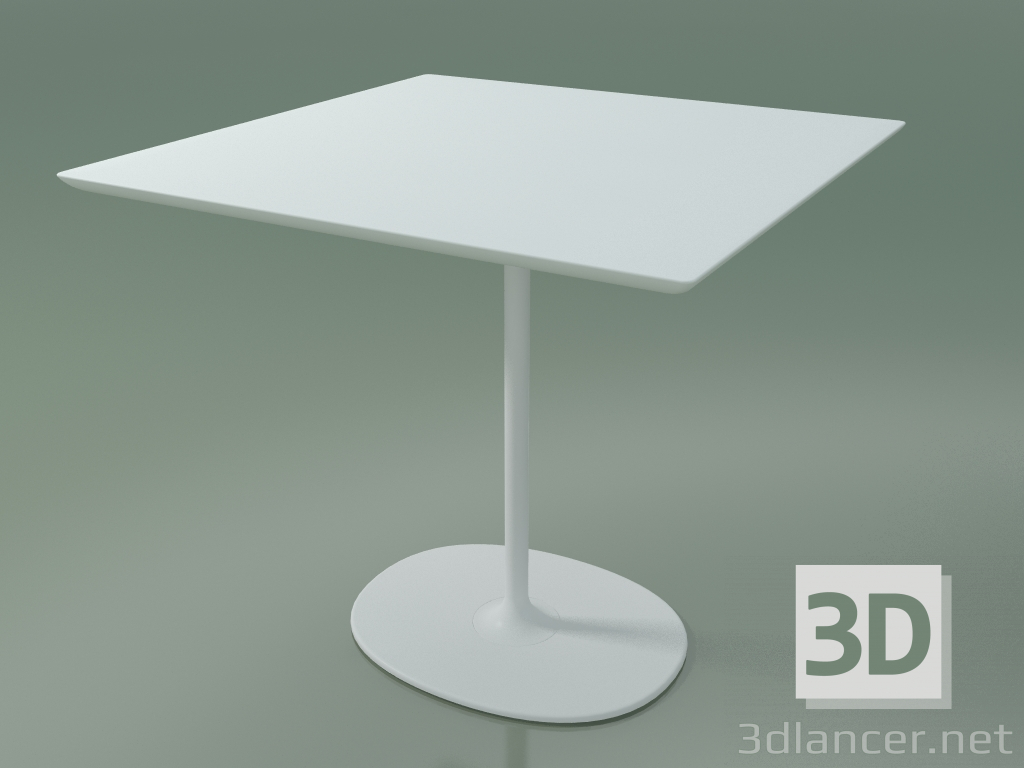 3D modeli Kare masa 0659 (H 74-80x80 cm, M02, V12) - önizleme