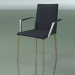 3d model Chair 1708BR (H 85-86 cm, with armrests, with leather upholstery, L20 bleached oak) - preview