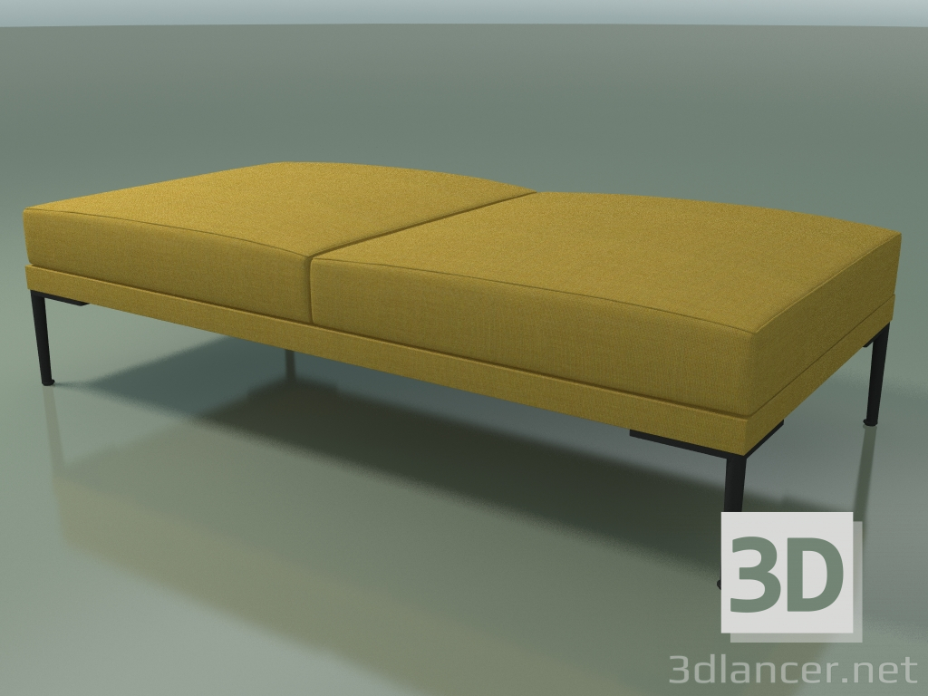 3d model Banco doble 5201 - vista previa