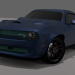 3d Dodge srt Hellcat модель купить - ракурс