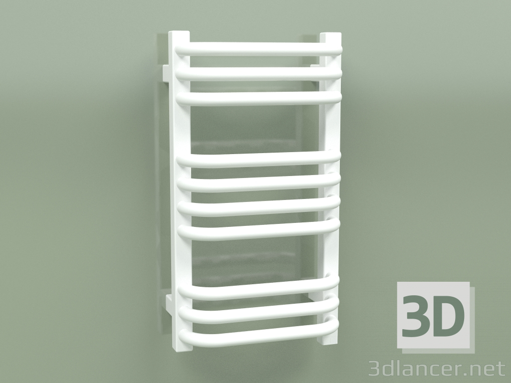 modello 3D Scaldasalviette elettrico Alex One (WGALN054030-S8-P4, 540х300 mm) - anteprima