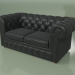 3D Modell Doppelsofa Oxford - Vorschau