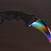 3d Knife Karambit model buy - render