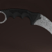 3d Knife Karambit model buy - render