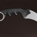 3d Knife Karambit model buy - render