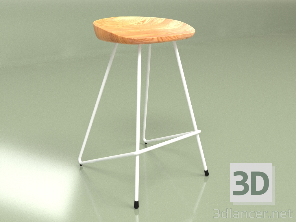 Modelo 3d Cadeira Meia Barra Henry Gancho de Cabelo (2000983234476) - preview