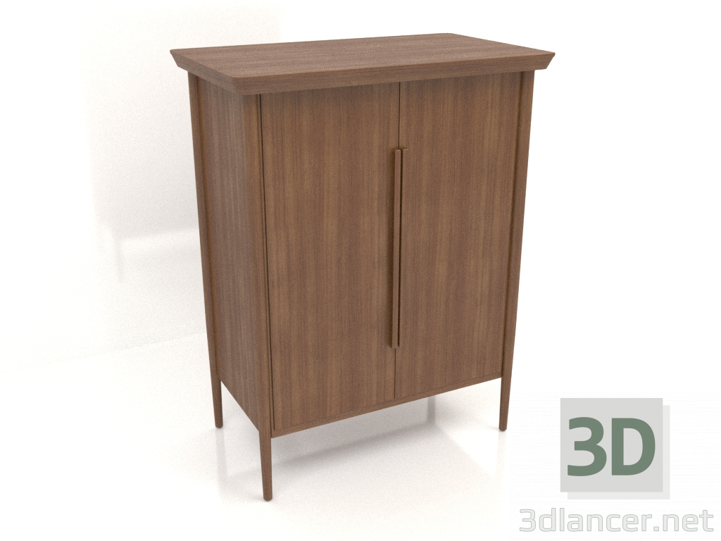 3d model Cabinet MS 04 (940x565x1220, wood brown light) - preview