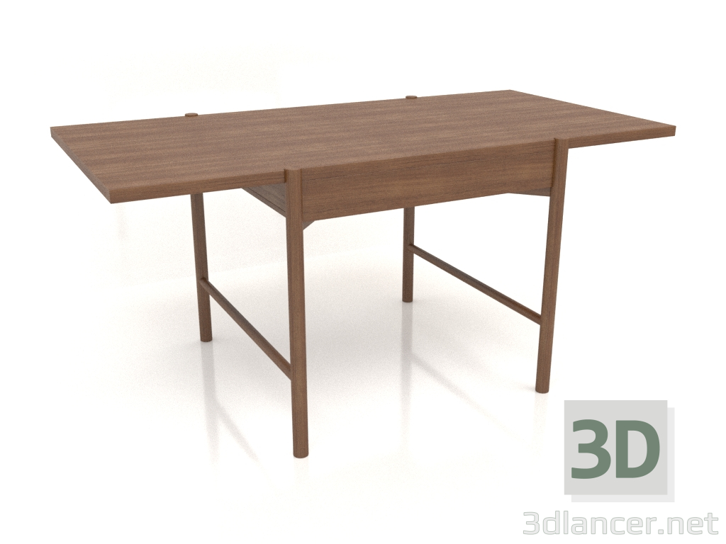 3D Modell Esstisch DT 09 (1600x840x754, Holzbraun hell) - Vorschau