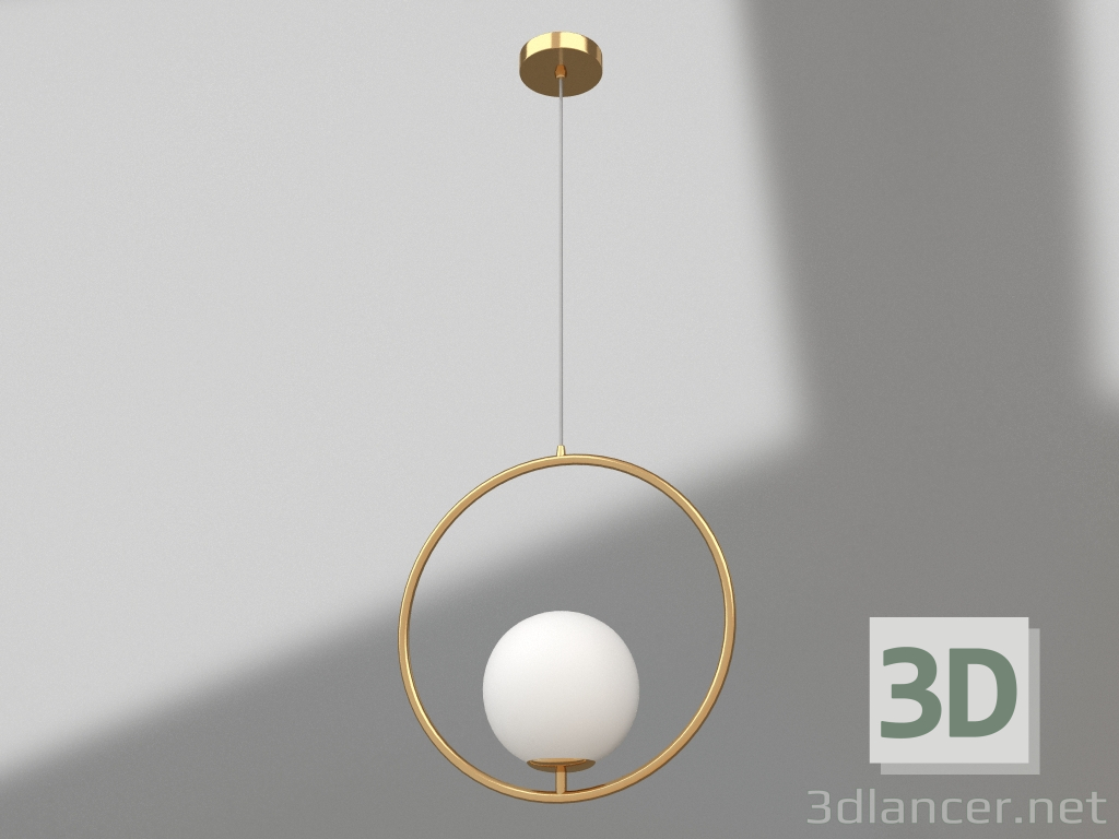 Modelo 3d Pingente Calla bronze (07628-1A,20) - preview