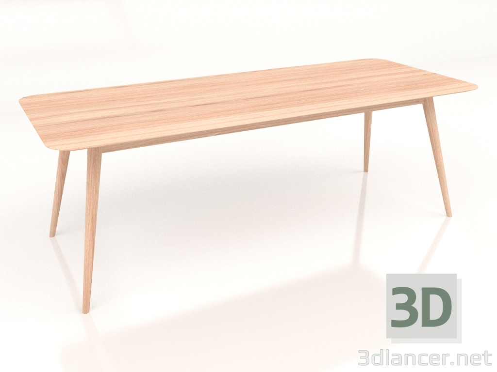 3d model Mesa de comedor Stafa 220 - vista previa