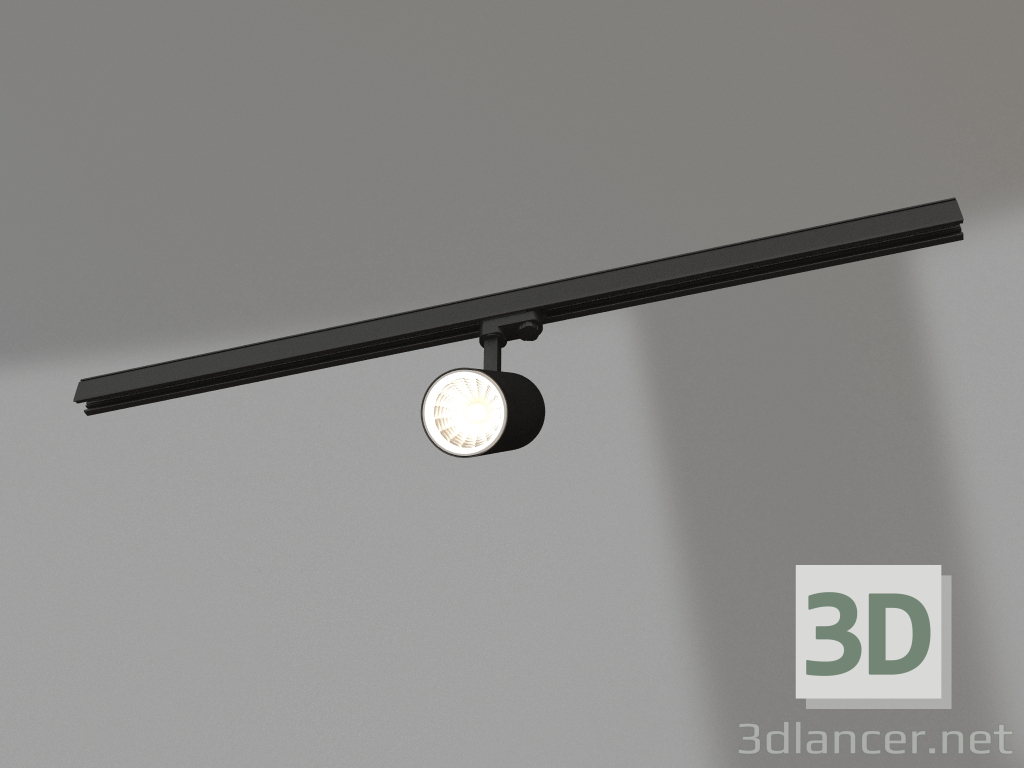 3d model Lamp SP-POLO-TRACK-LEG-R85-15W Day4000 (BK-WH, 40 °) - preview