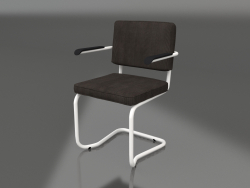 Ridge Rib Kink chair (Grey)