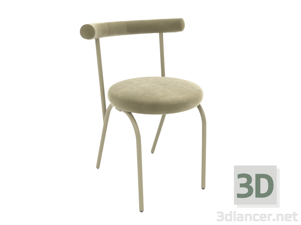 Modelo 3d cadeira baguete (azeitona) - preview