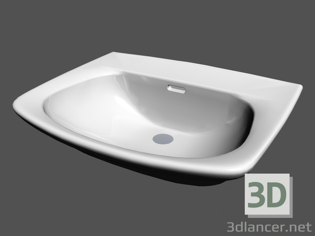 3D Modell Beine Waschbecken ohne L moderna r2 - Vorschau