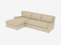 Sofa modular winklig SECTIONAL (7843-3101 A015-A LAF)