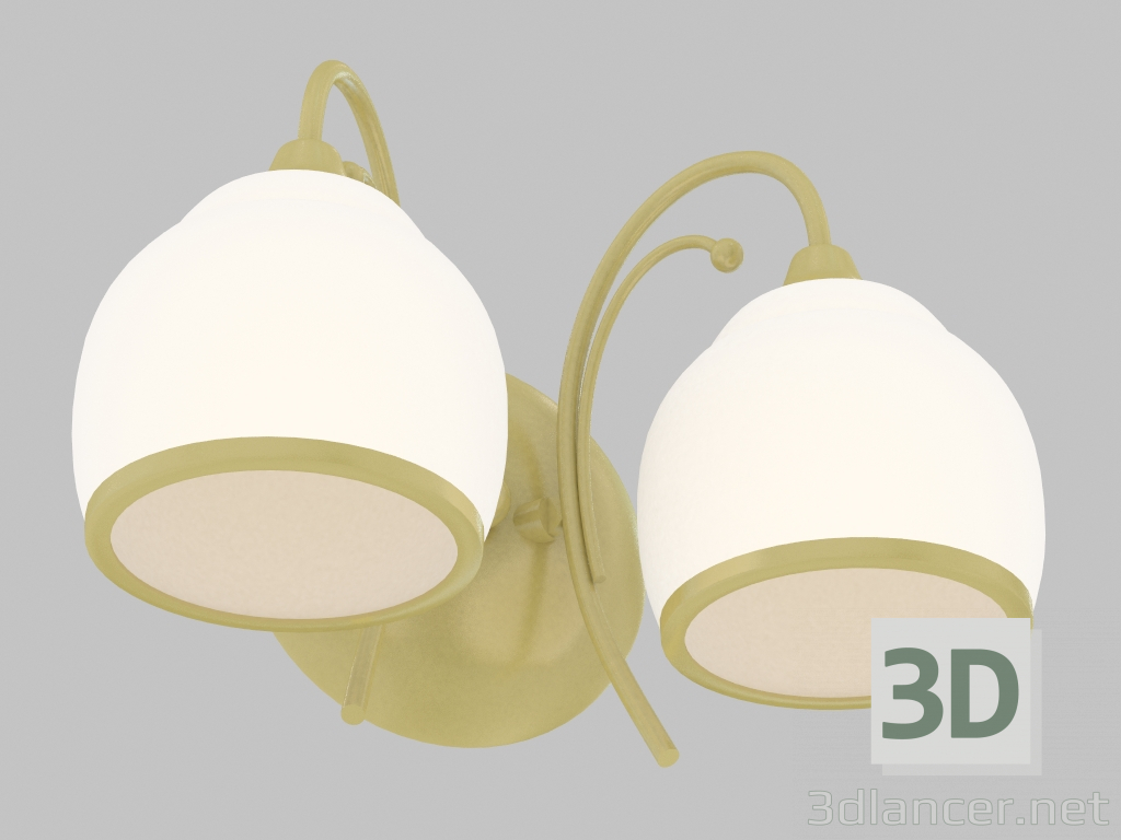 3D Modell Sconce Isola (2586-2W) - Vorschau