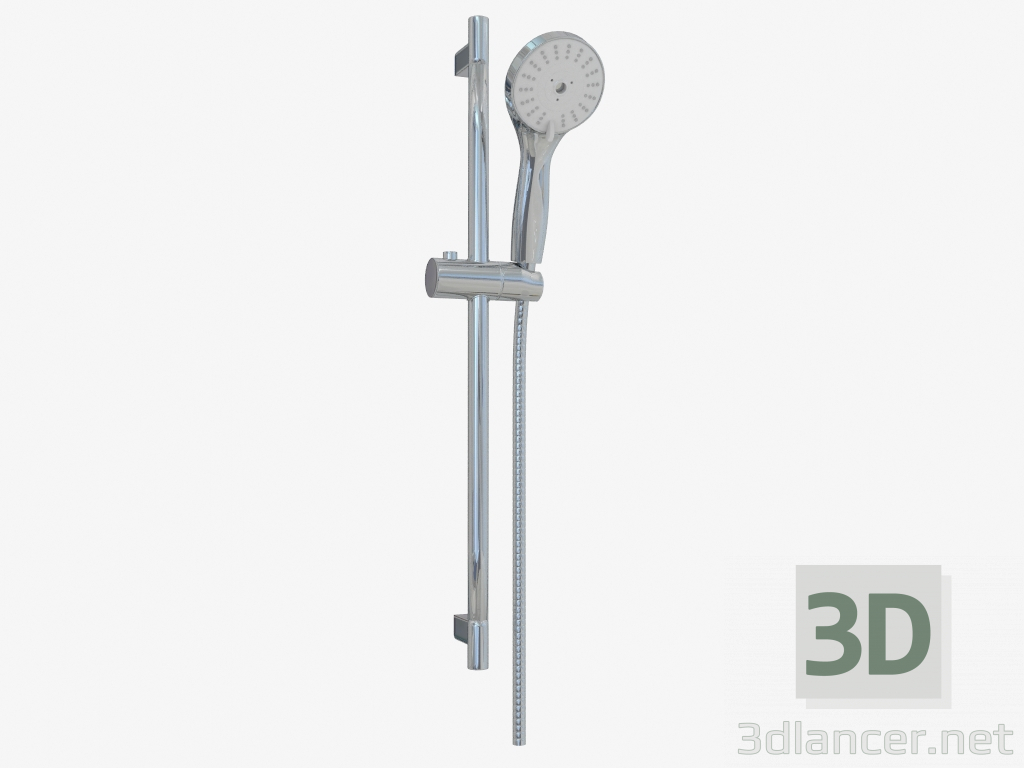 3d model Juego de ducha Flok (NGF 051K) - vista previa