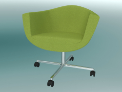 Swivel chair with wheels (10F)