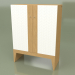 3d model Wardrobe STRIP NEW (oak ral 9003 face arrow) - preview