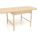 3d model Mesa de comedor DT 09 (1600x840x754, madera blanca) - vista previa