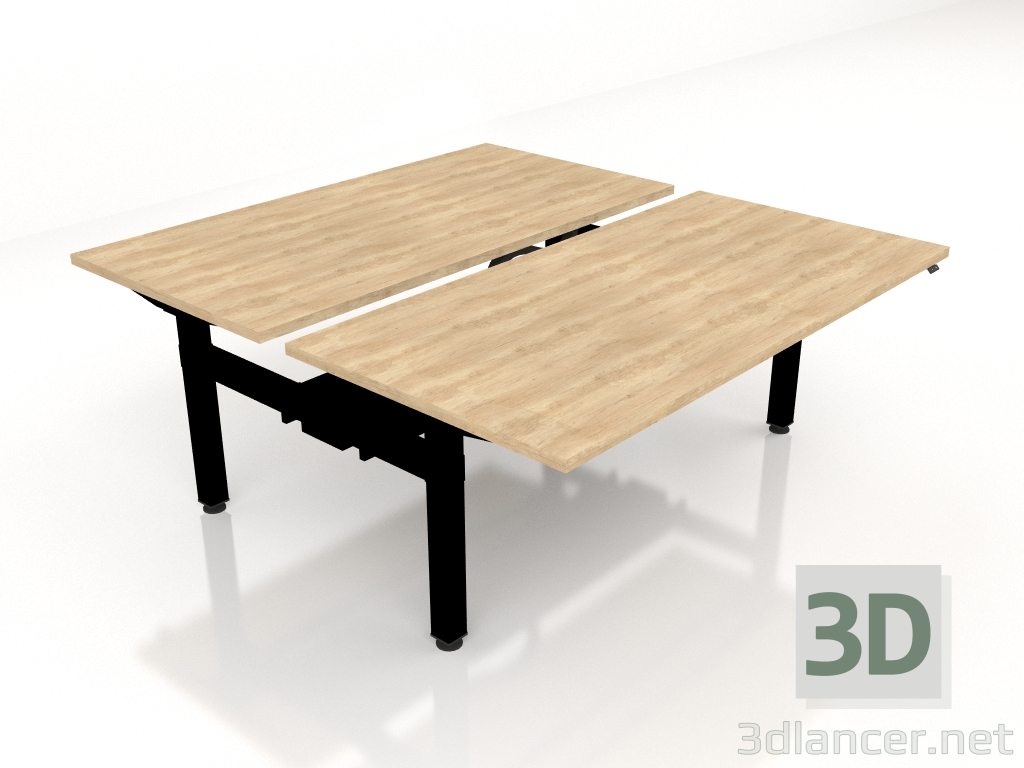 3D Modell Arbeitstisch Ogi Drive Bench Elektrische Kabelrinne BOD816 (1600x1690) - Vorschau