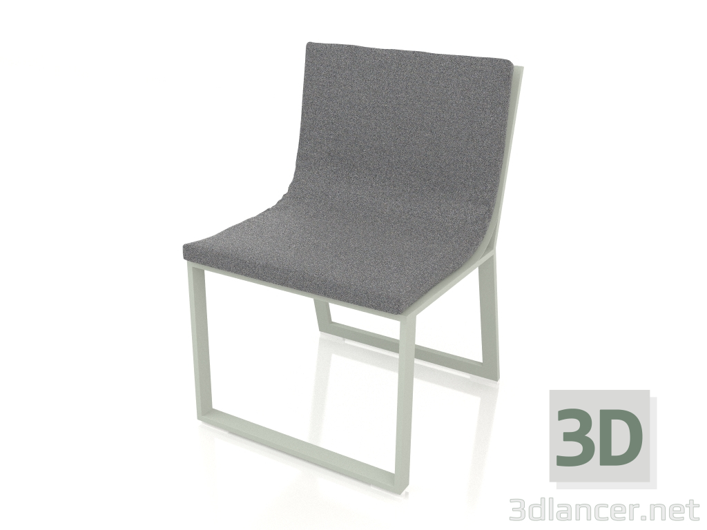 3d model Dining chair (Cement gray) - preview