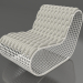 3d model Sillón club (gris ágata) - vista previa