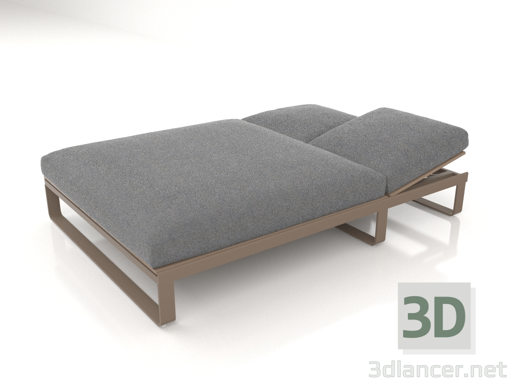 modello 3D Letto per riposo 140 (Bronzo) - anteprima