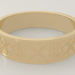 3d Wedding ring "Ornament" model buy - render