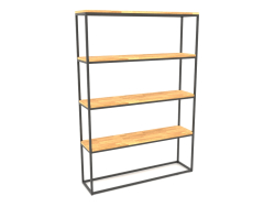 Large rectangular rack (WOOD FLOOR, 120x30x170)