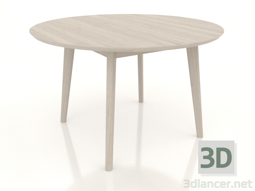 modèle 3D Table à manger RONDE Ø 1200 mm (blanc RAL 9010) - preview