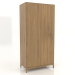 modèle 3D Armoire FARGO 1050x600x2200 mm (chêne naturel) - preview