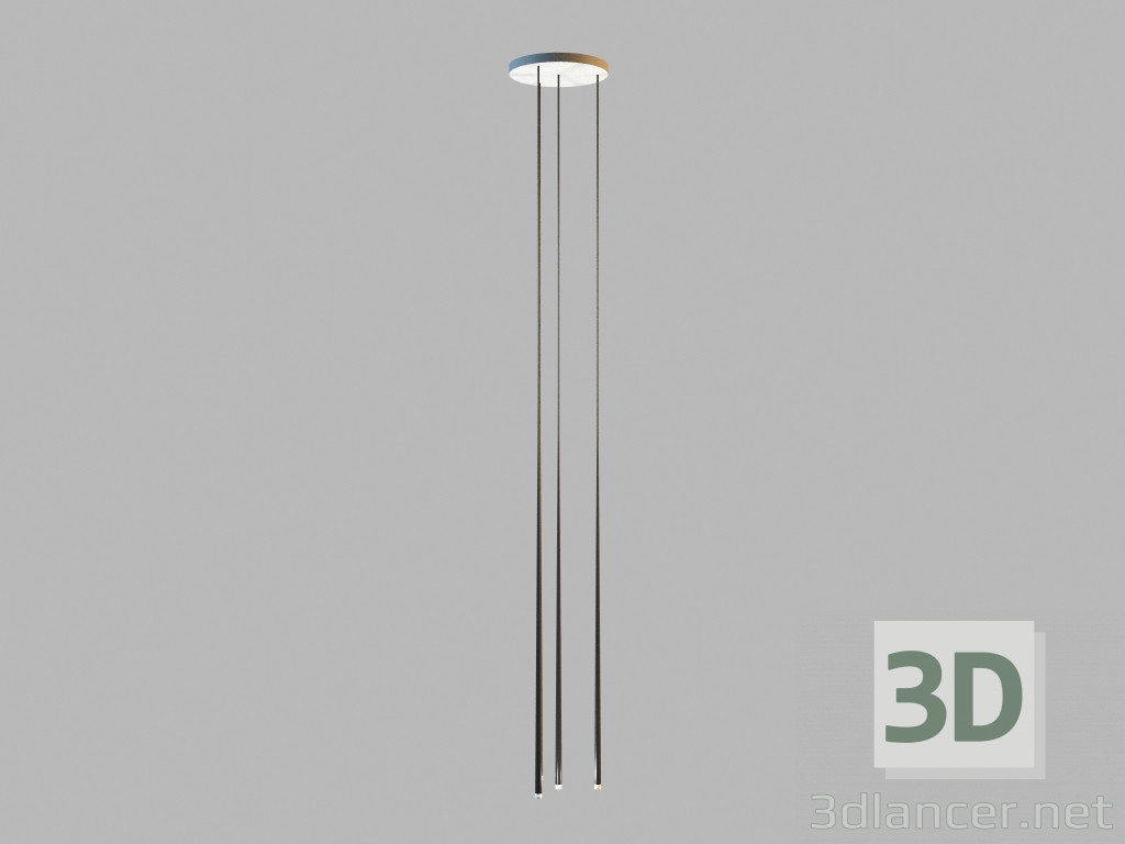 modello 3D Lampada a sospensione 0915 - anteprima