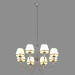 3d model Chandelier A3579LM-8AB - preview