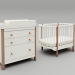 Juego de muebles para niños Ellipse classic 3D modelo Compro - render