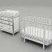 Juego de muebles para niños Ellipse classic 3D modelo Compro - render