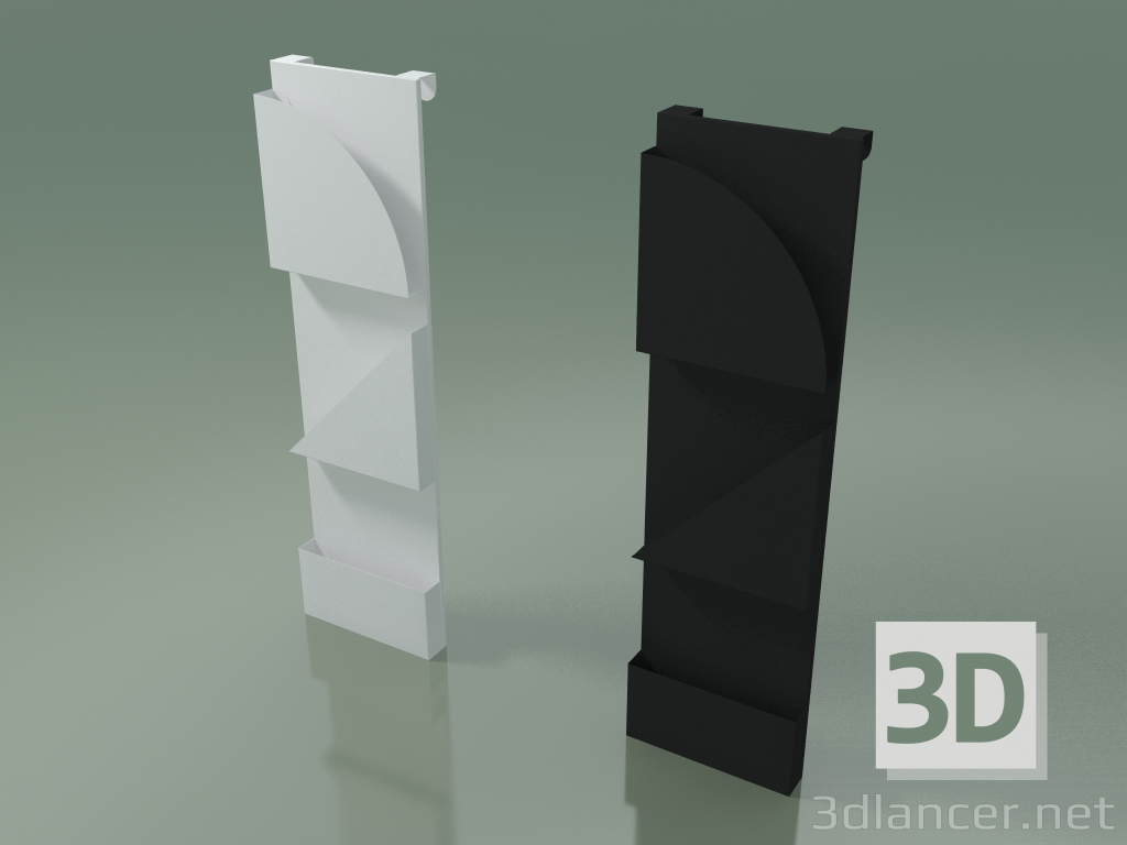 3d model Porta registro redondeado 6433 - vista previa