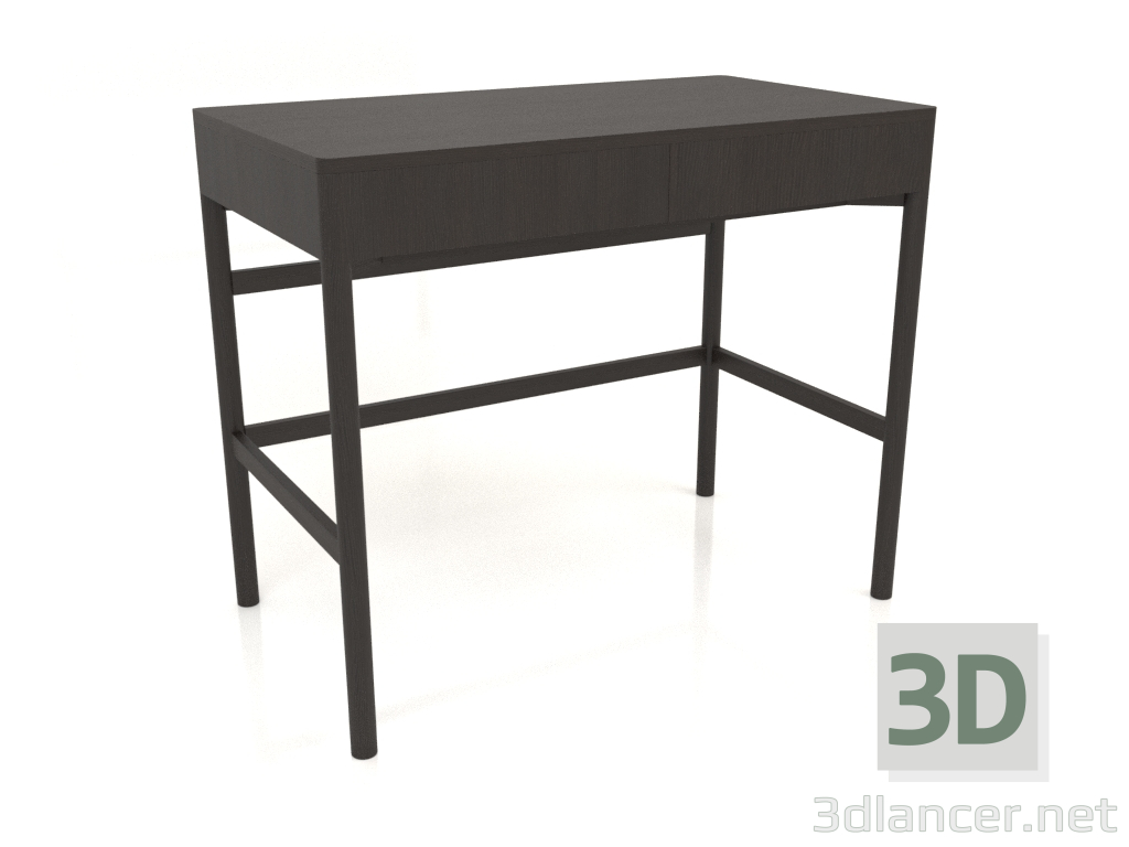 3d модель Стол рабочий RT 11 (вариант 2) (1067х600х891, wood brown dark) – превью