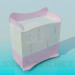 3d model Chest of drawers for a newborn - preview