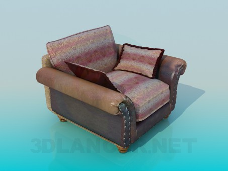 3D Modell Stuhl - Vorschau