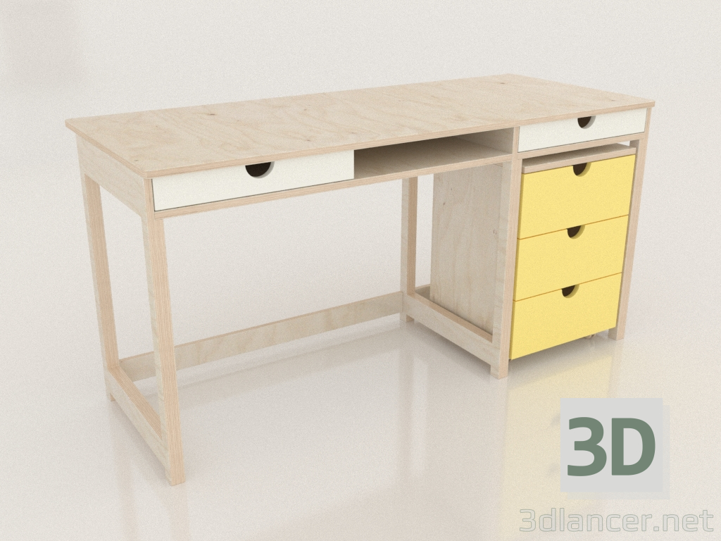 3d model Pupitre MODE T1 (TCDTA0) - vista previa