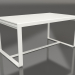 3d model Mesa de comedor 150 (Polietileno blanco, Gris ágata) - vista previa