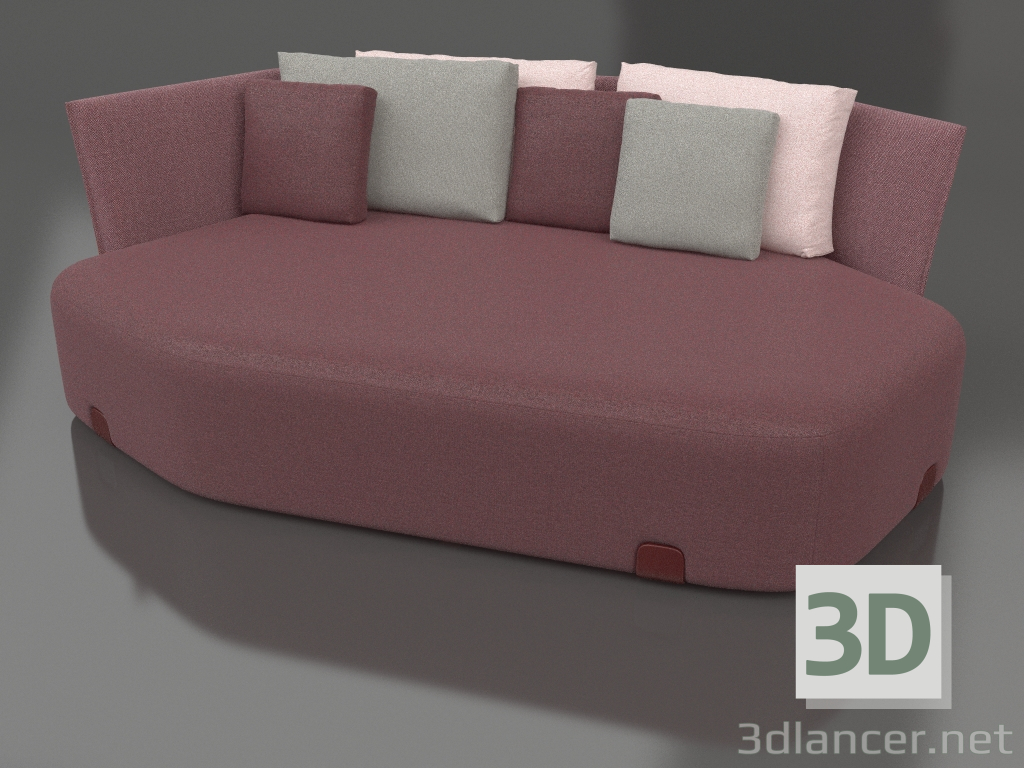 3d model Gomera module (Wine red) - preview