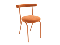 baguette chair (tangerine)