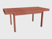 Folding table (medium-decomposed)